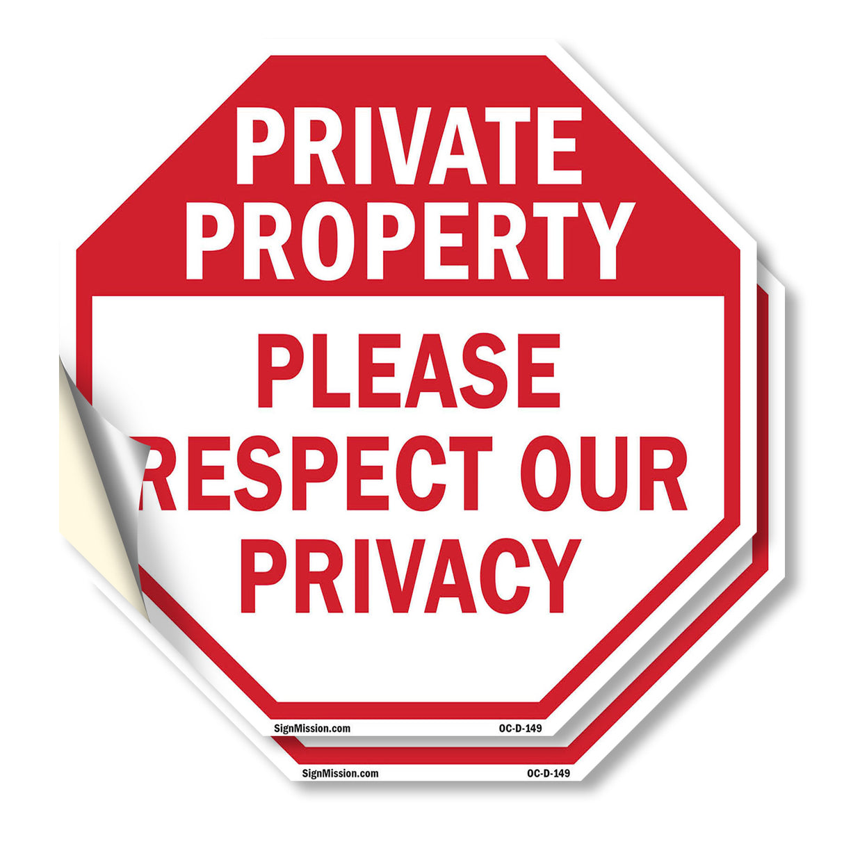 Private Property Please Respect Our Privacy