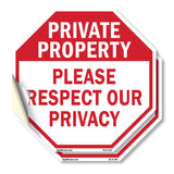 Private Property Please Respect Our Privacy