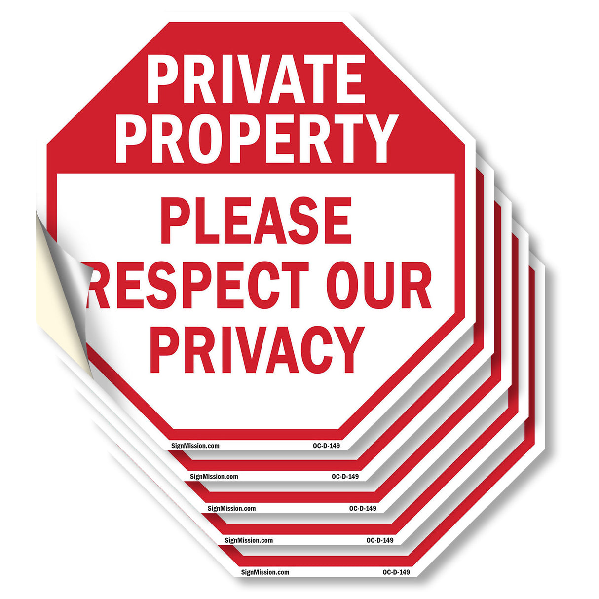 Private Property Please Respect Our Privacy