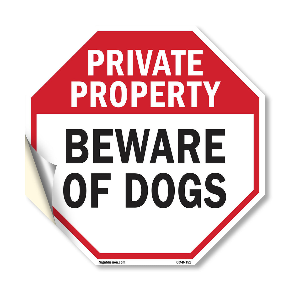 Private Property Beware of Dogs