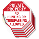 Private Property No Hunting or Trespassing Allowed
