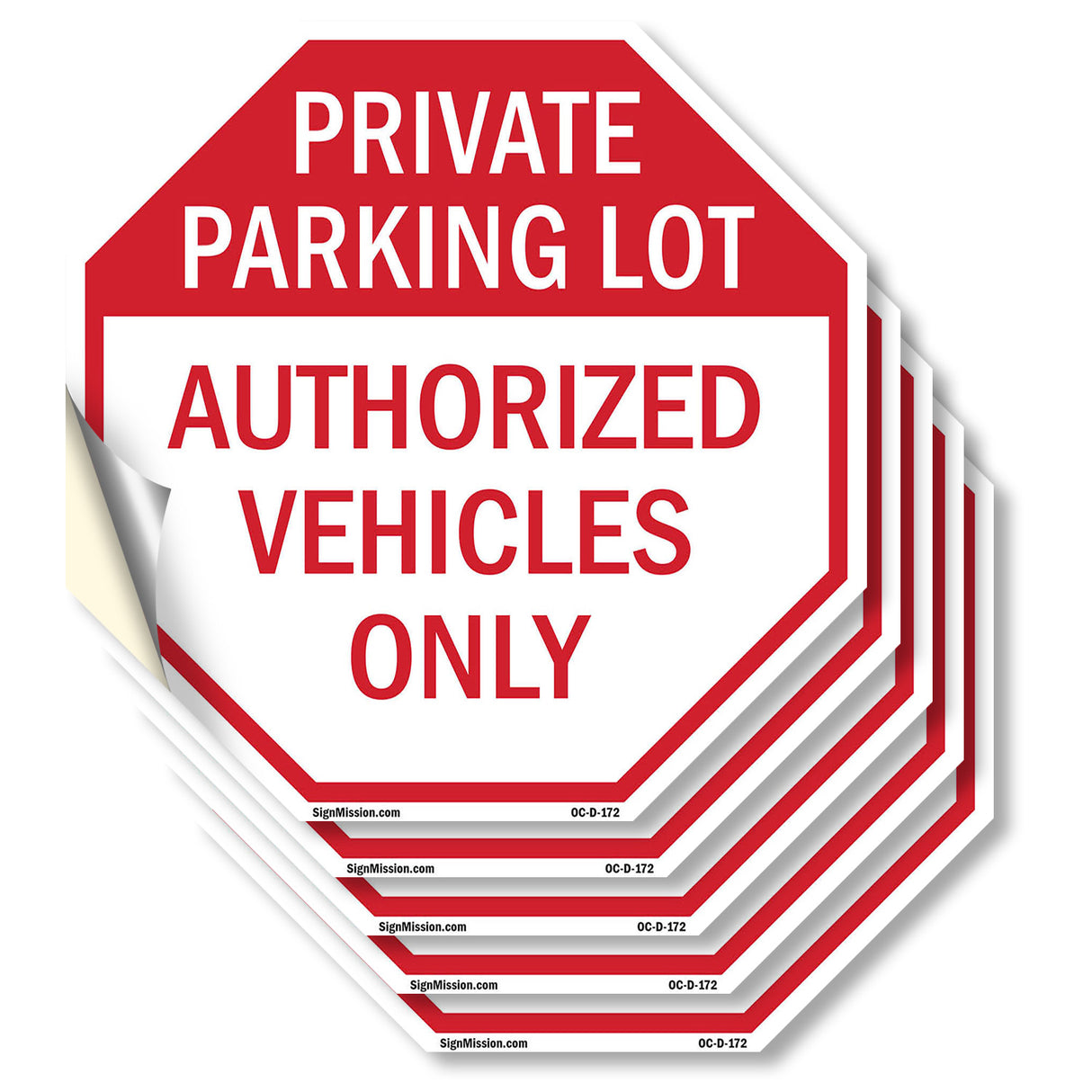Private Parking Lot Authorized Vehicles Only