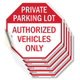 Private Parking Lot Authorized Vehicles Only