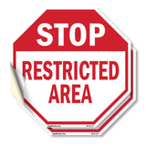 Stop Restricted Area