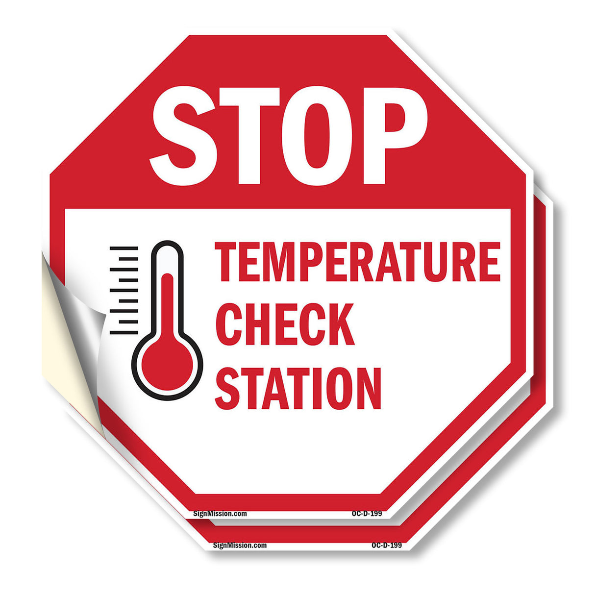 Stop Temperature Check Station
