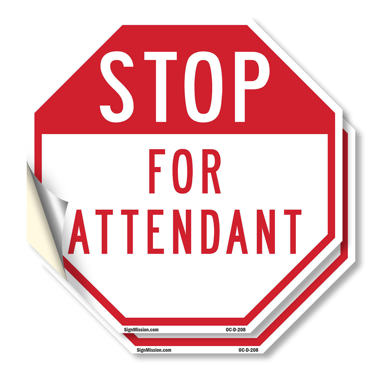 Stop For Attendant