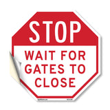 Stop Wait for Gates to Close