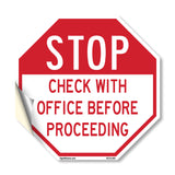 Stop Check with Office Before Proceeding