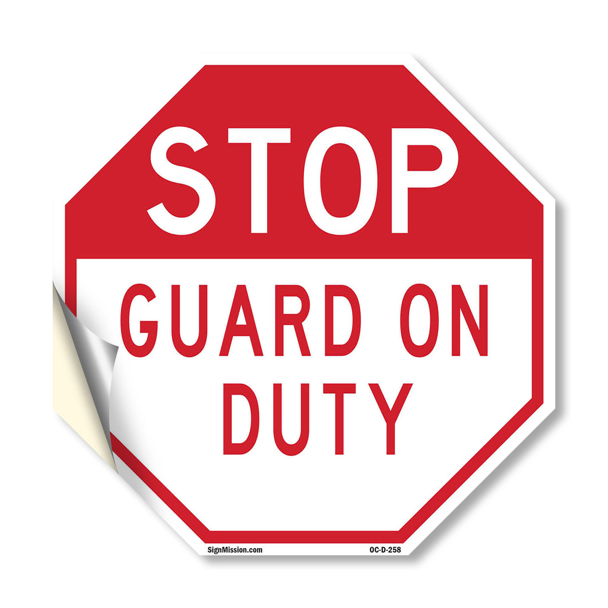 Stop Guard on Duty