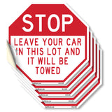 Stop Leave Your Car in This Lot and It Will Be Towed