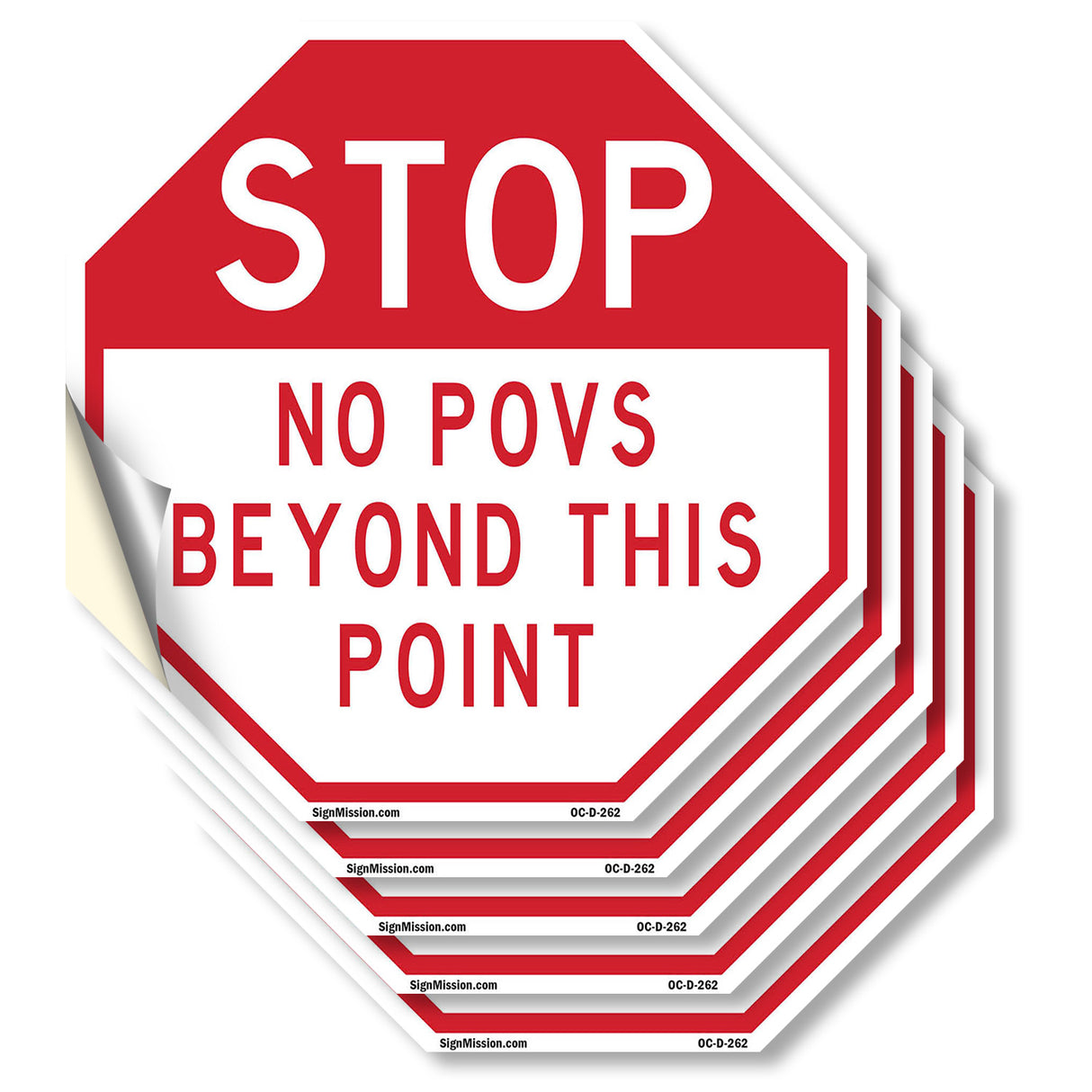 Stop No POVS Beyond This Point