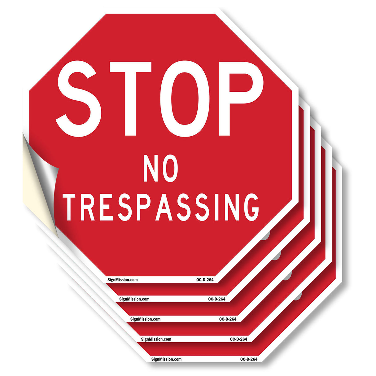 Stop No Trespassing