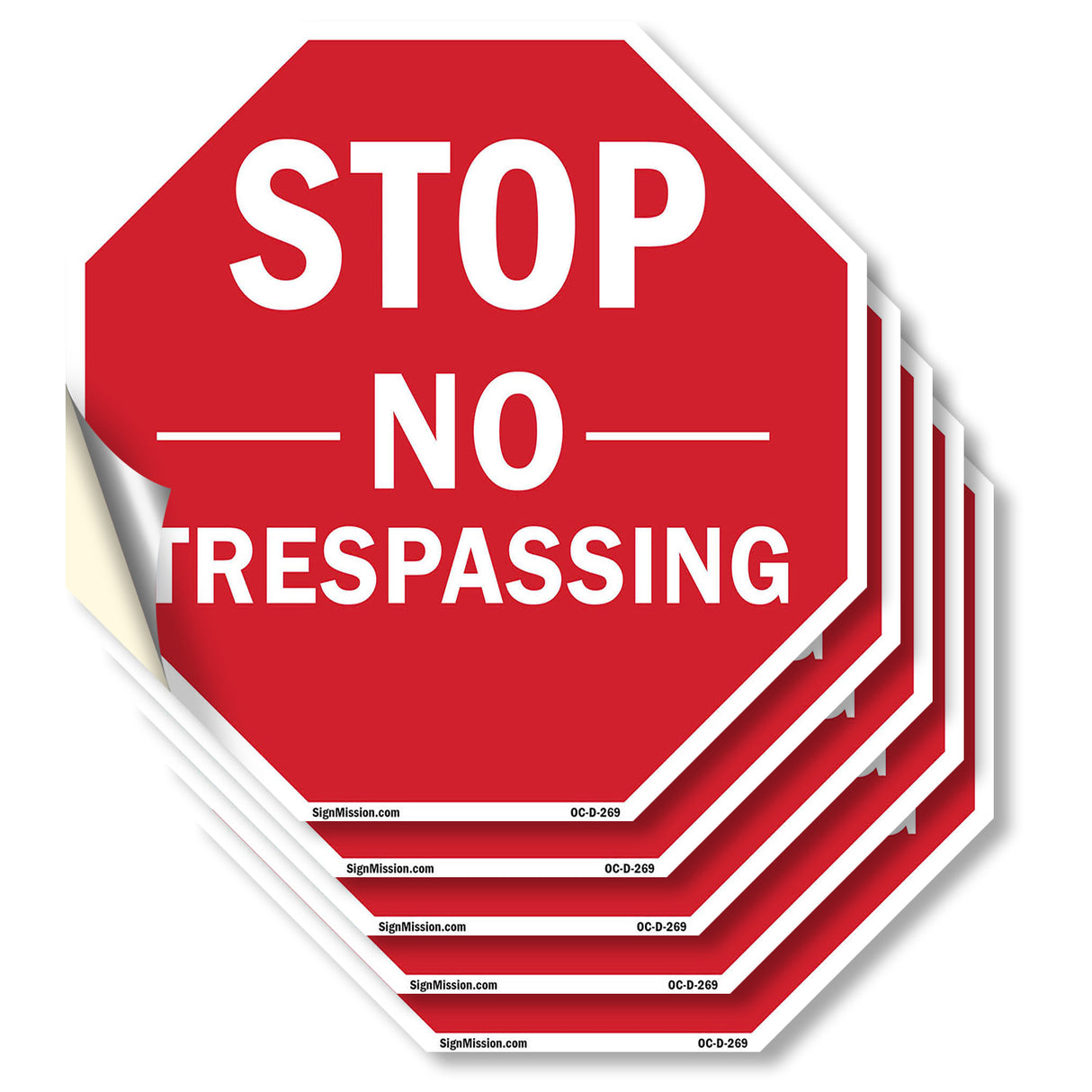 Stop No Trespassing