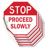 Stop Proceed Slowly