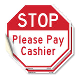 Stop Please Pay Cashier