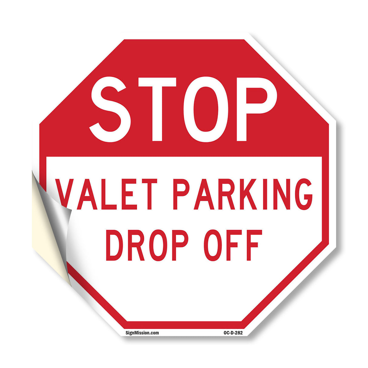Stop Valet Parking Drop Off