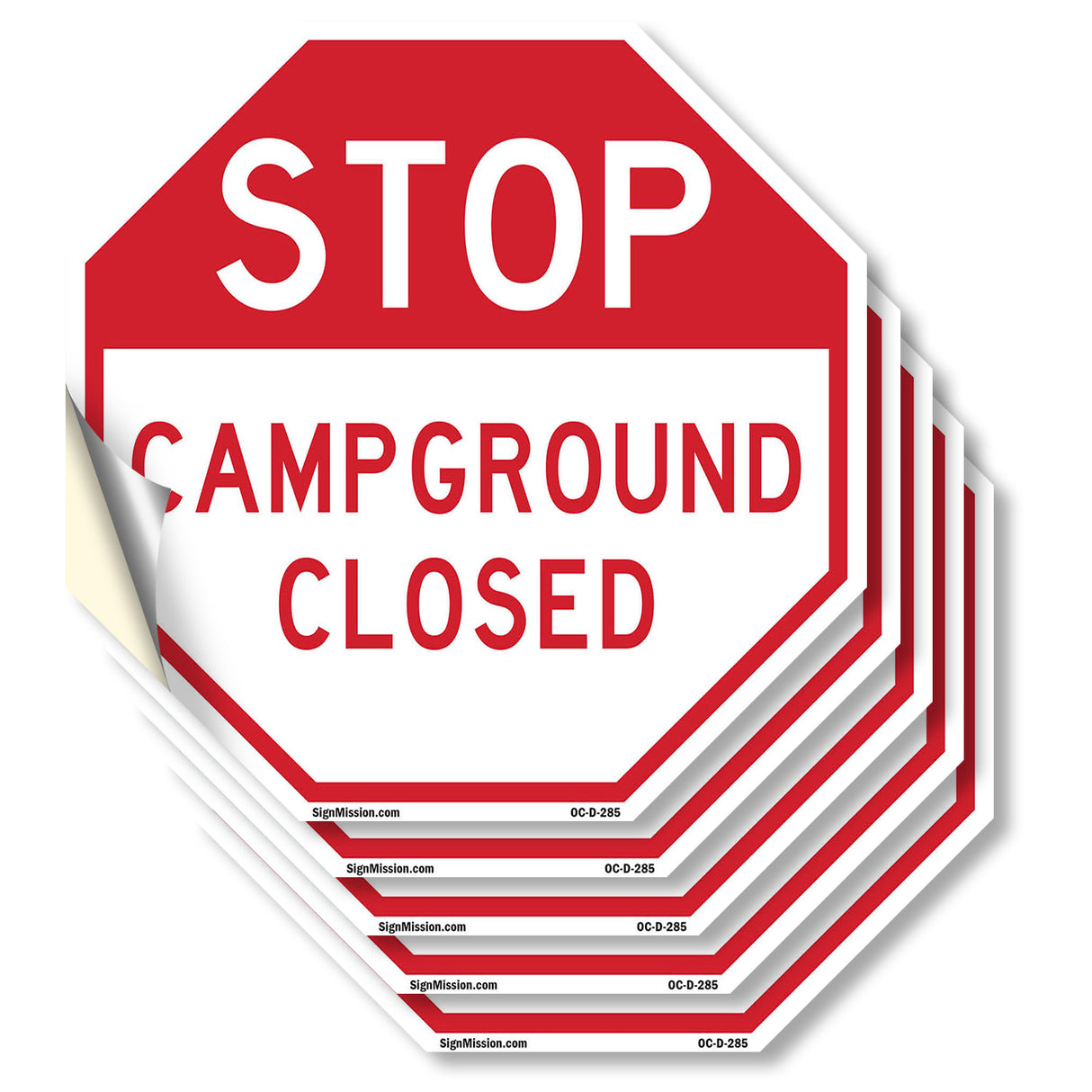 Stop Campground Closed