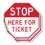 Stop Here for Ticket