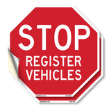 Stop Register Vehicles
