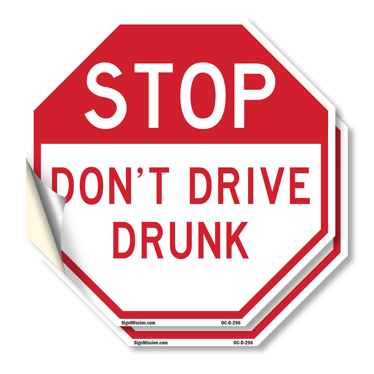 Stop Don't Drive Drunk