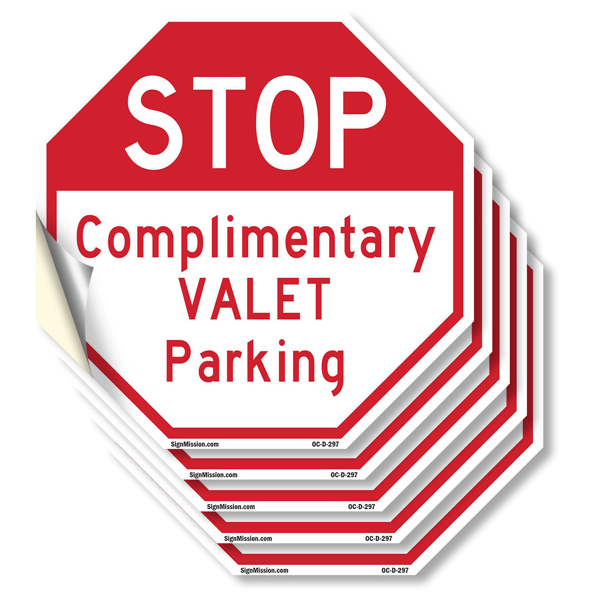 Stop Complimentary Valet Parking