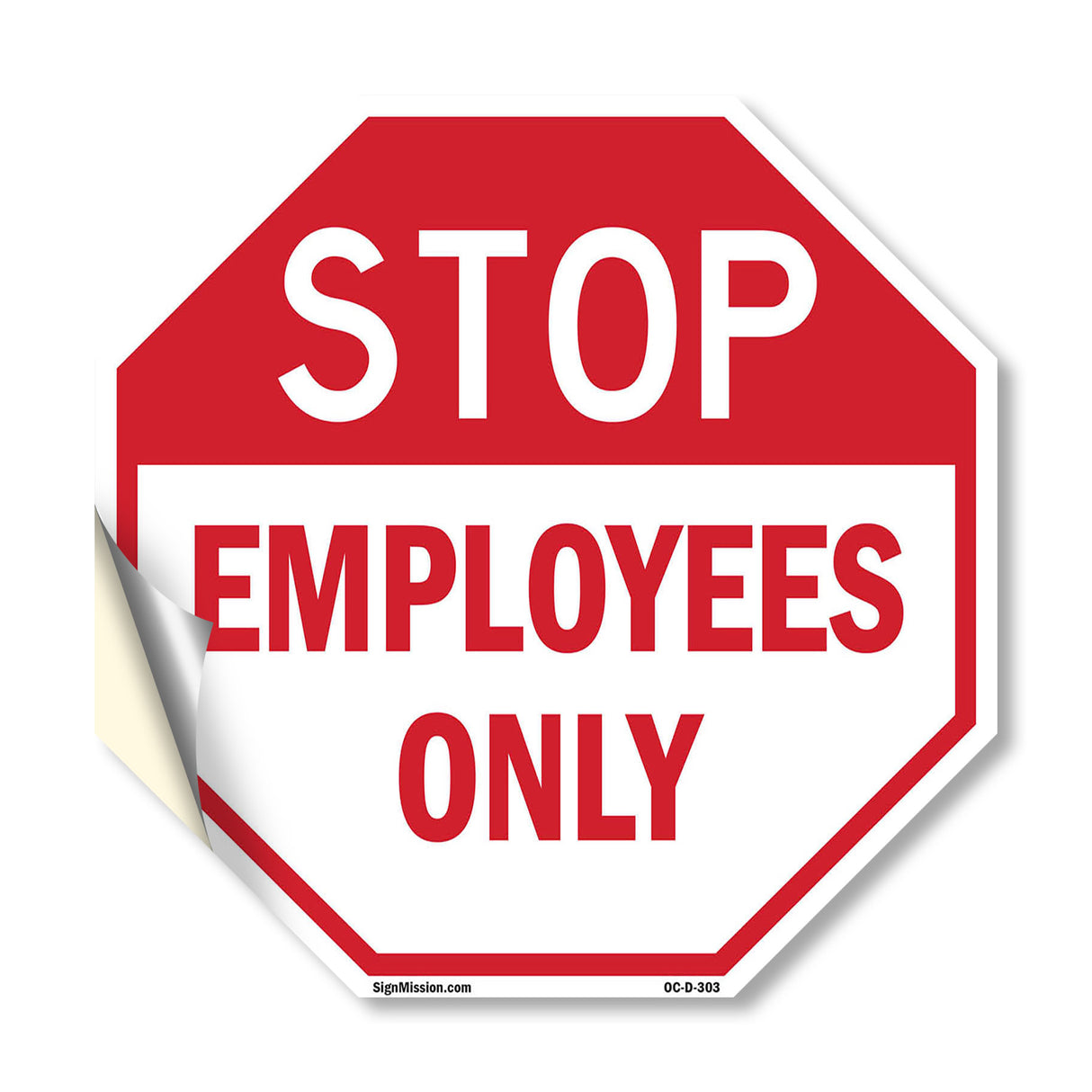 Stop Employees Only