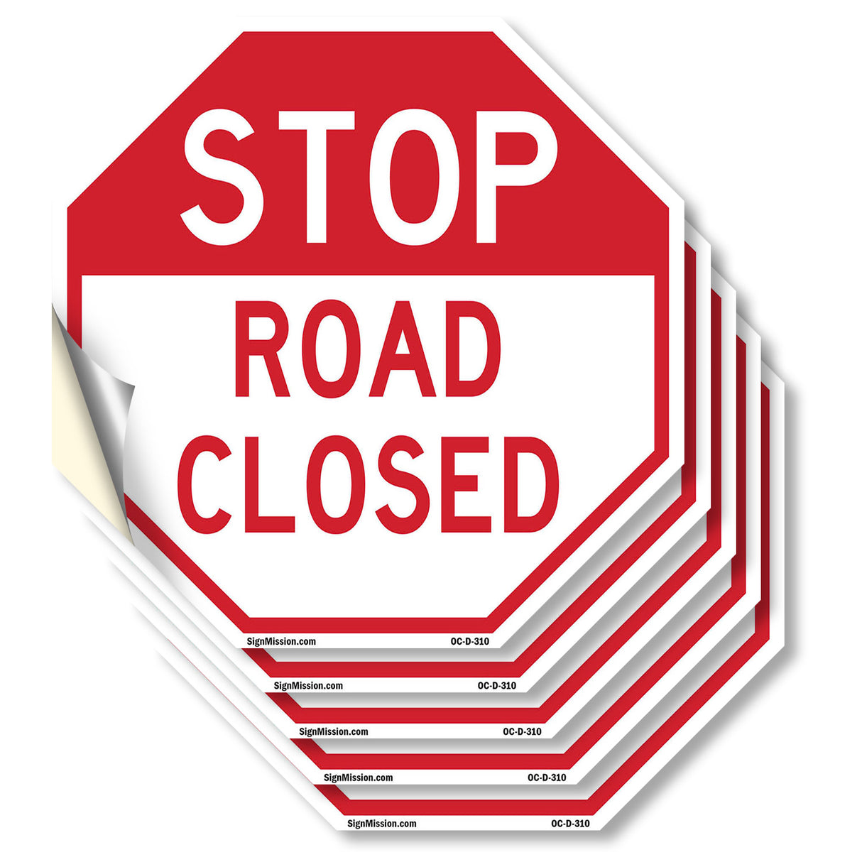 Stop Road Closed