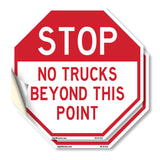 Stop No Trucks Beyond This Point