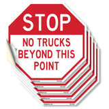 Stop No Trucks Beyond This Point