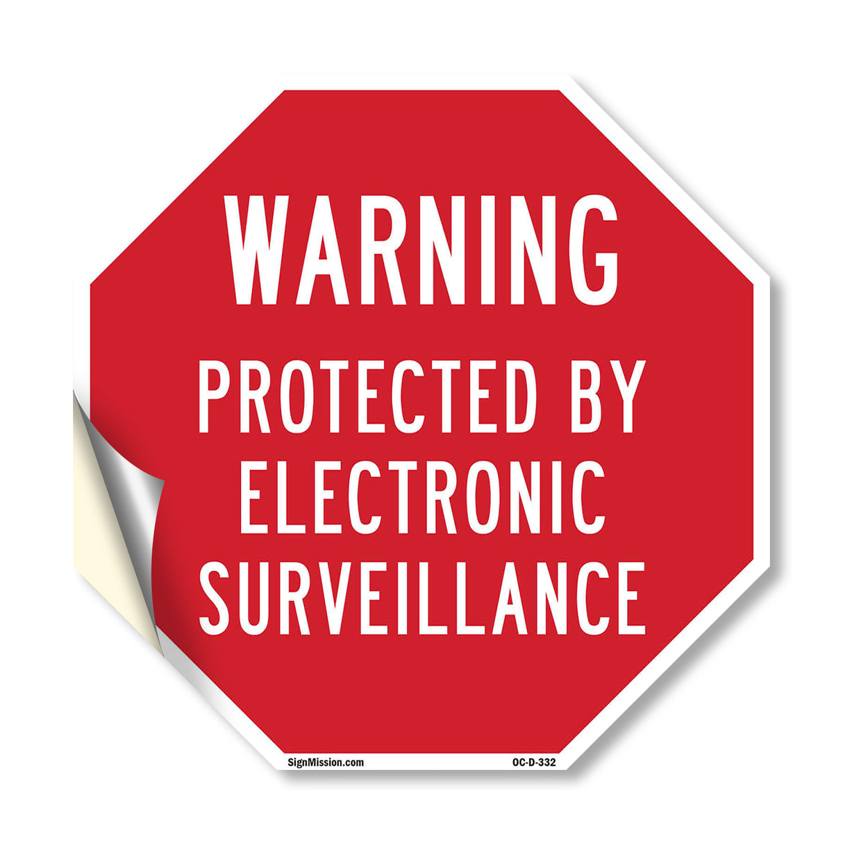 Warning Protected by Electronic Surveillance