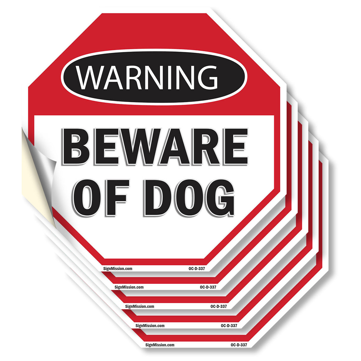 Warning Beware of Dog