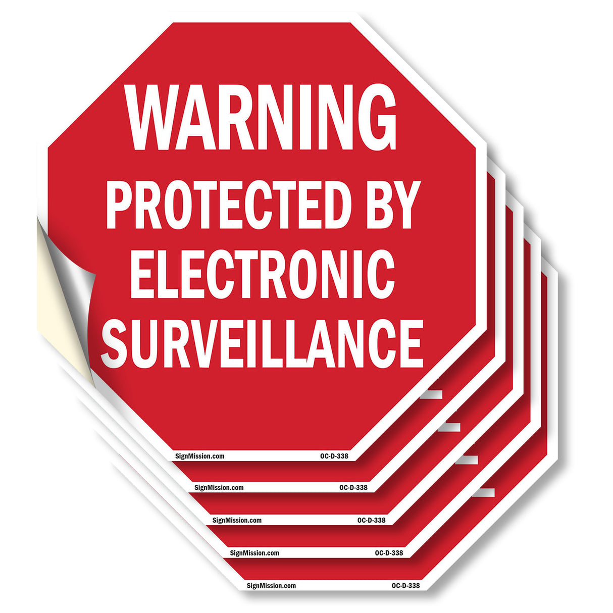 Warning Protected by Electronic Surveillance