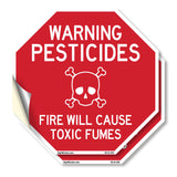 Warning Pesticides Fire Will Cause Toxic Fumes