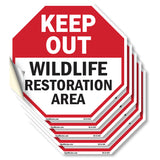 Keep Out Wildlife Restoration Area