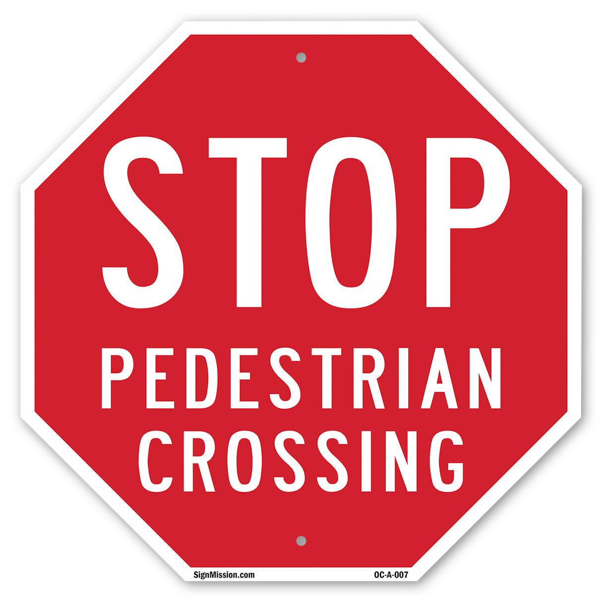 Stop Pedestrian Crossing