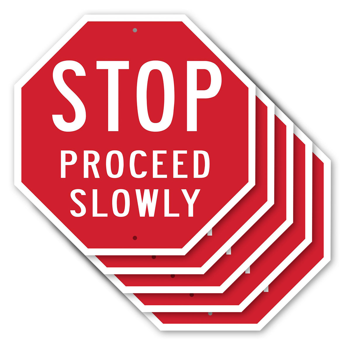 Stop Proceed Slowly
