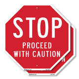 Stop Proceed with Caution