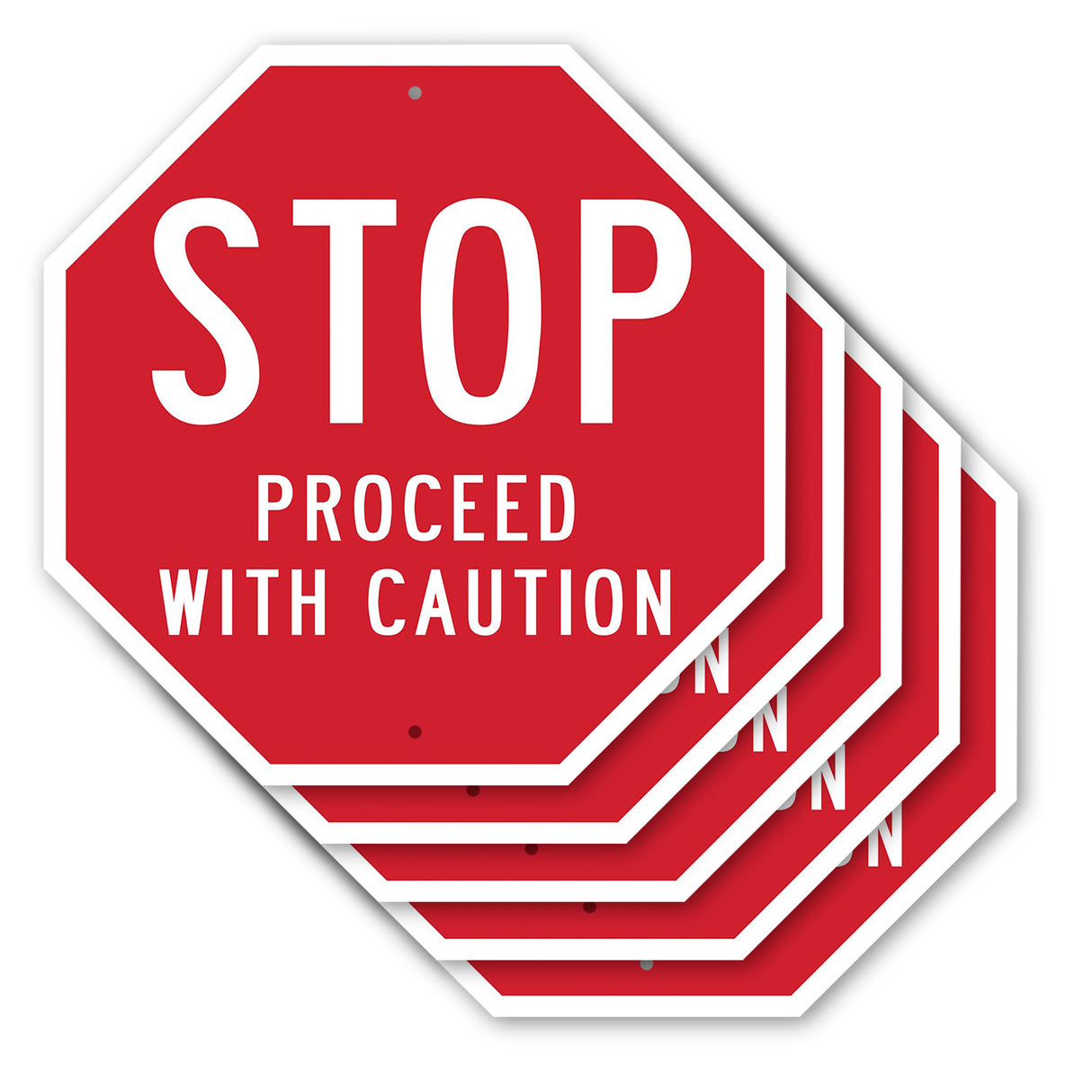 Stop Proceed with Caution