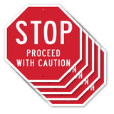 Stop Proceed with Caution