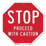 Stop Proceed with Caution