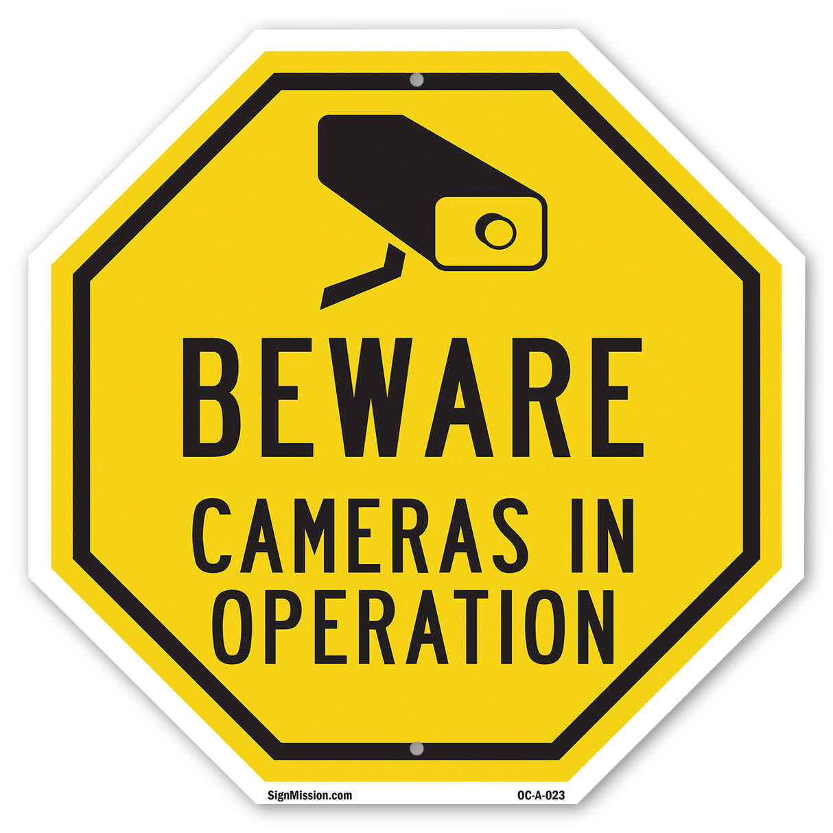 Beware Cameras in Operation