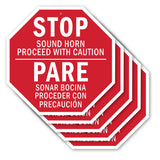 Stopsound Horn Proceed with Caution Pare Sonar Bocina Proceder Con Precaución