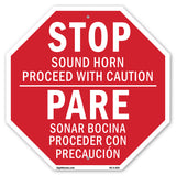 Stopsound Horn Proceed with Caution Pare Sonar Bocina Proceder Con Precaución