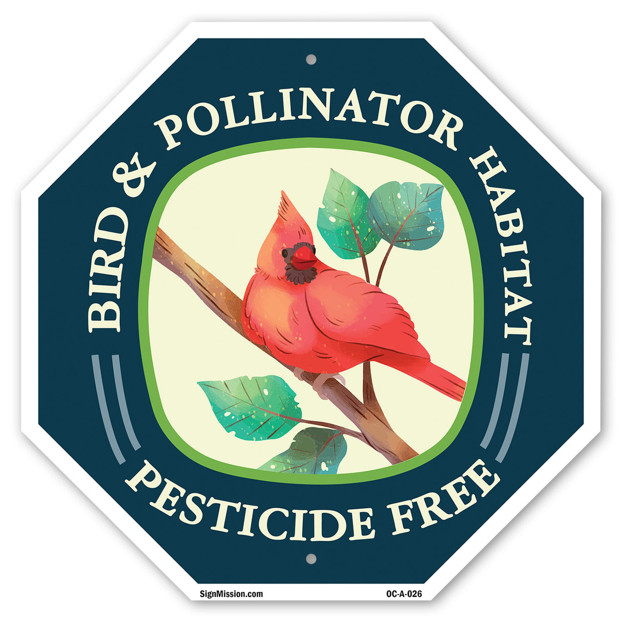 Bird & Pollinator Habitat Pesticide Free