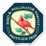 Bird & Pollinator Habitat Pesticide Free