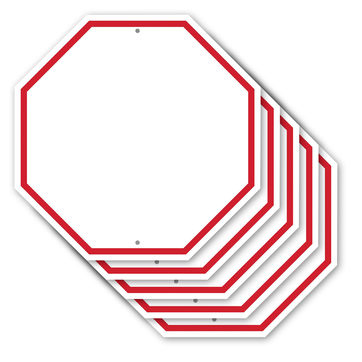 Blank Sign White Background