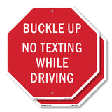Buckle Up No Texting While Driving