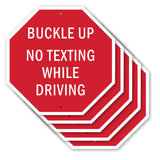 Buckle Up No Texting While Driving