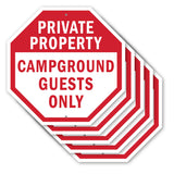 Private Property Campground Guests Only