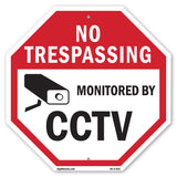 No Trespassing Monitored By CCTV